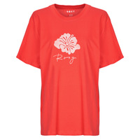 Kleidung Damen T-Shirts Roxy HANGLOOSE THE SKY Rot
