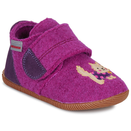 Schuhe Mädchen Hausschuhe Giesswein OVERATH Violett