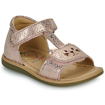 Schuhe Mädchen Sandalen / Sandaletten Shoo Pom TITY MIAOU Pink