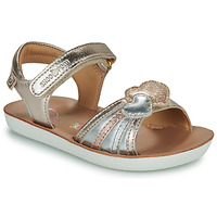 Schuhe Mädchen Sandalen / Sandaletten Shoo Pom GOA HEART Bronze