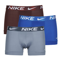 Unterwäsche Herren Boxer Nike TRUNK 3PK Grau / Braun / Blau