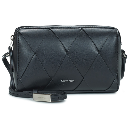 Taschen Damen Umhängetaschen Calvin Klein Jeans CK WOVEN CAMERA BAG Schwarz