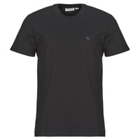 Kleidung Herren T-Shirts Calvin Klein Jeans SS HERO MONOLOGO TEE 30S Schwarz