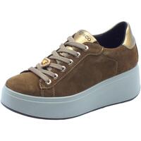 Schuhe Damen Sneaker IgI&CO 6672222 Scamo Super Braun