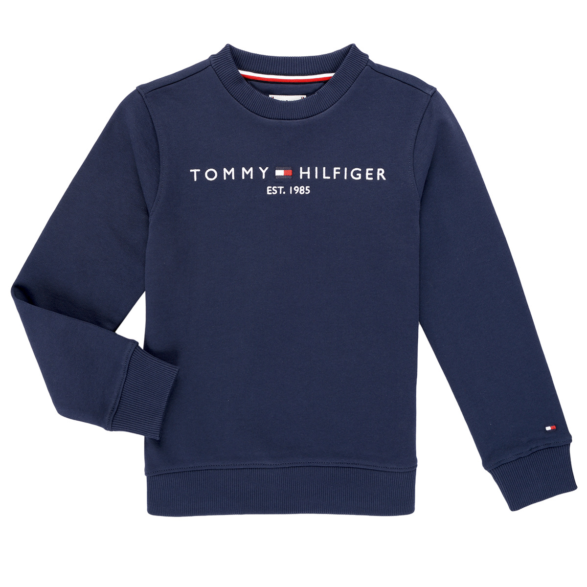Kleidung Jungen Sweatshirts Tommy Hilfiger ESSENTIAL SWEATSHIRT Marine