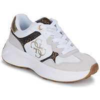 Schuhe Damen Sneaker Low Guess LUCKEI Weiss