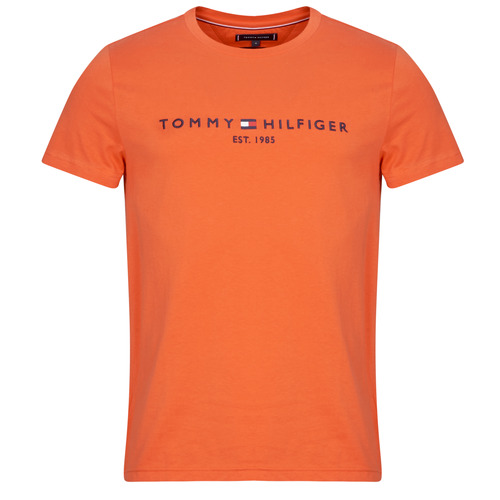 Kleidung Herren T-Shirts Tommy Hilfiger TOMMY LOGO TEE Orange