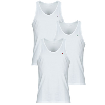 Kleidung Herren Tops Tommy Hilfiger 3P TANK TOP Weiss