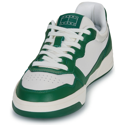 Tommy Jeans (NEW) TJM CUPSOLE LEATHER ESS Weiss / Grün
