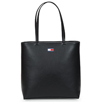 Taschen Damen Schultertaschen Tommy Jeans TJW ESS MUST TOTE Schwarz