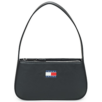 Taschen Damen Schultertaschen Tommy Jeans TJW ESS MUST SHOULDER BAG Schwarz