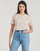 Kleidung Damen T-Shirts Guess NOMIE 4G Beige