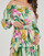 Kleidung Damen Maxikleider Guess JOSEE OFF SHOULDER Multicolor