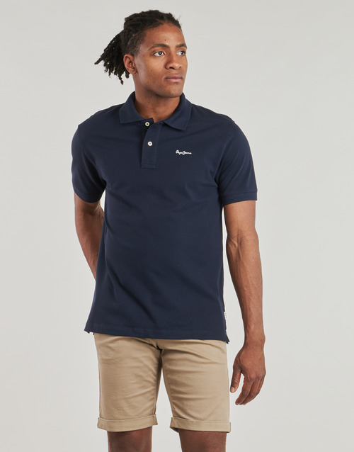 Pepe jeans ESSENTIAL POLO CONTRAST LOGO Marine