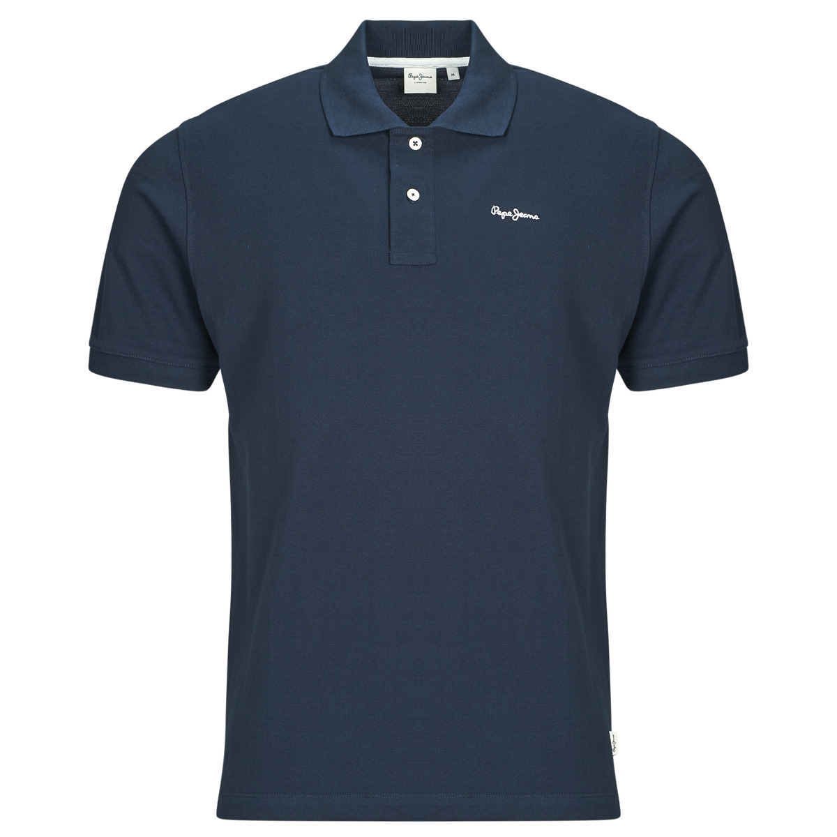 Kleidung Herren Polohemden Pepe jeans ESSENTIAL POLO CONTRAST LOGO Marine