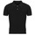Kleidung Herren Polohemden Guess SS EMBRO LOGO POLO Schwarz