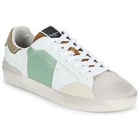 Schuhe Herren Sneaker Low Pepe jeans LANE LOGO M Weiss / Grün