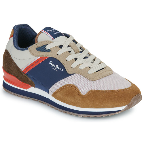Schuhe Herren Sneaker Low Pepe jeans LONDON LIFE M Camel / Marine