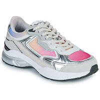 Schuhe Damen Sneaker Low Pepe jeans DAVE COLORS W Silbern / Multicolor