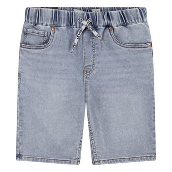 Kleidung Jungen Shorts / Bermudas Levi's SKINNY PULL-ON DOBBY SHORT Blau