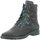 Schuhe Damen Stiefel Simen Stiefeletten 7127A GRÜN Grün