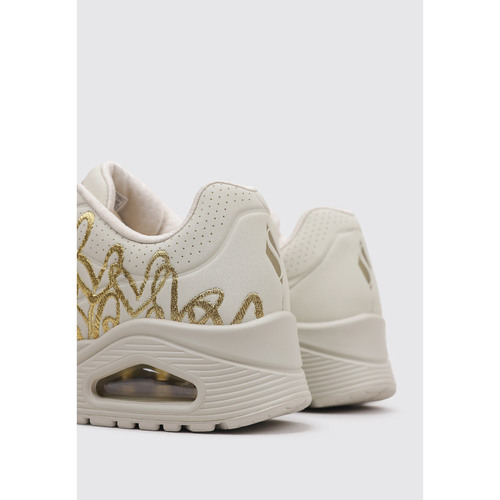 Skechers UNO - GOLDEN HEART Beige