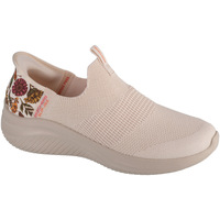 Schuhe Damen Sneaker Low Skechers Slip-Ins Ultra Flex 3.0 New Wings Weiss