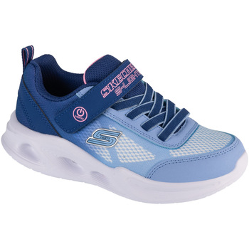 Schuhe Mädchen Sneaker Low Skechers Sola Glow - Ombre Deluxe Blau