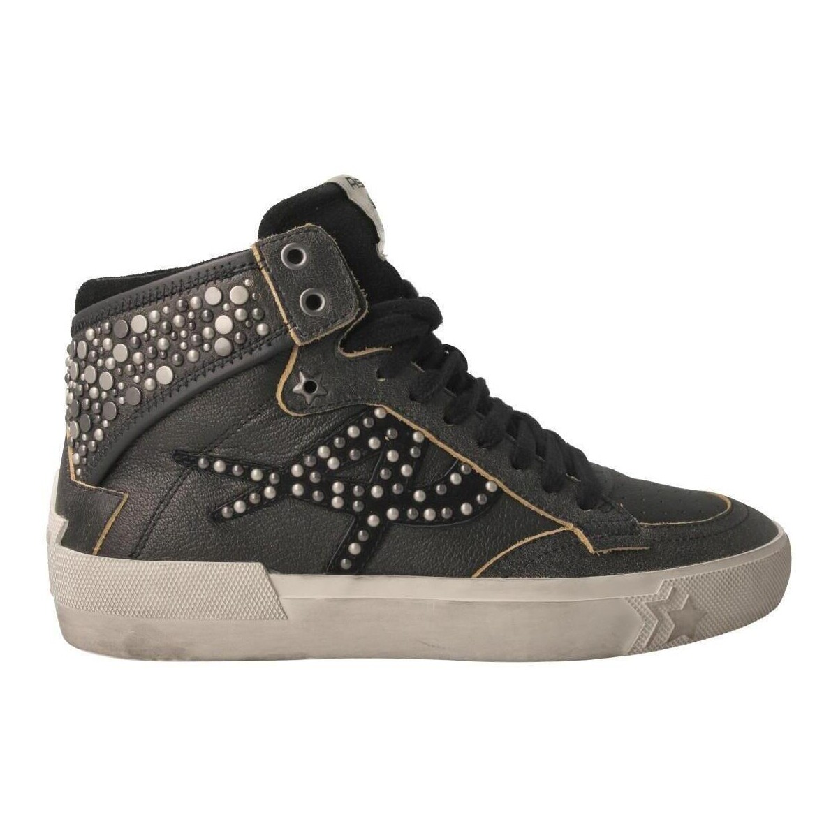 Schuhe Damen Sneaker Low Ash  Schwarz