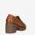 Schuhe Damen Slipper Refresh 172044-CAMEL Braun