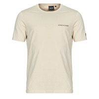 Kleidung Herren T-Shirts Lyle & Scott Embroidered T-Shirt Beige