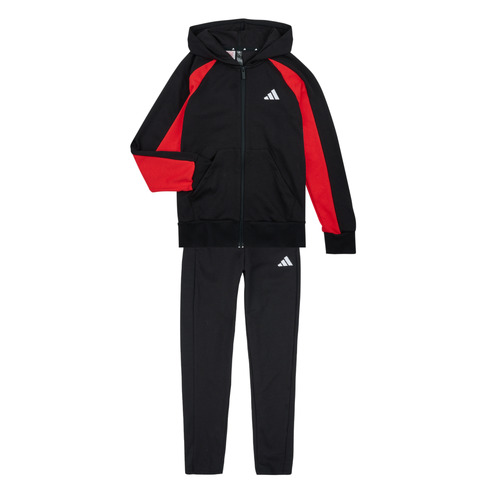 Kleidung Jungen Jogginganzüge Adidas Sportswear JD0967 Schwarz / Rot