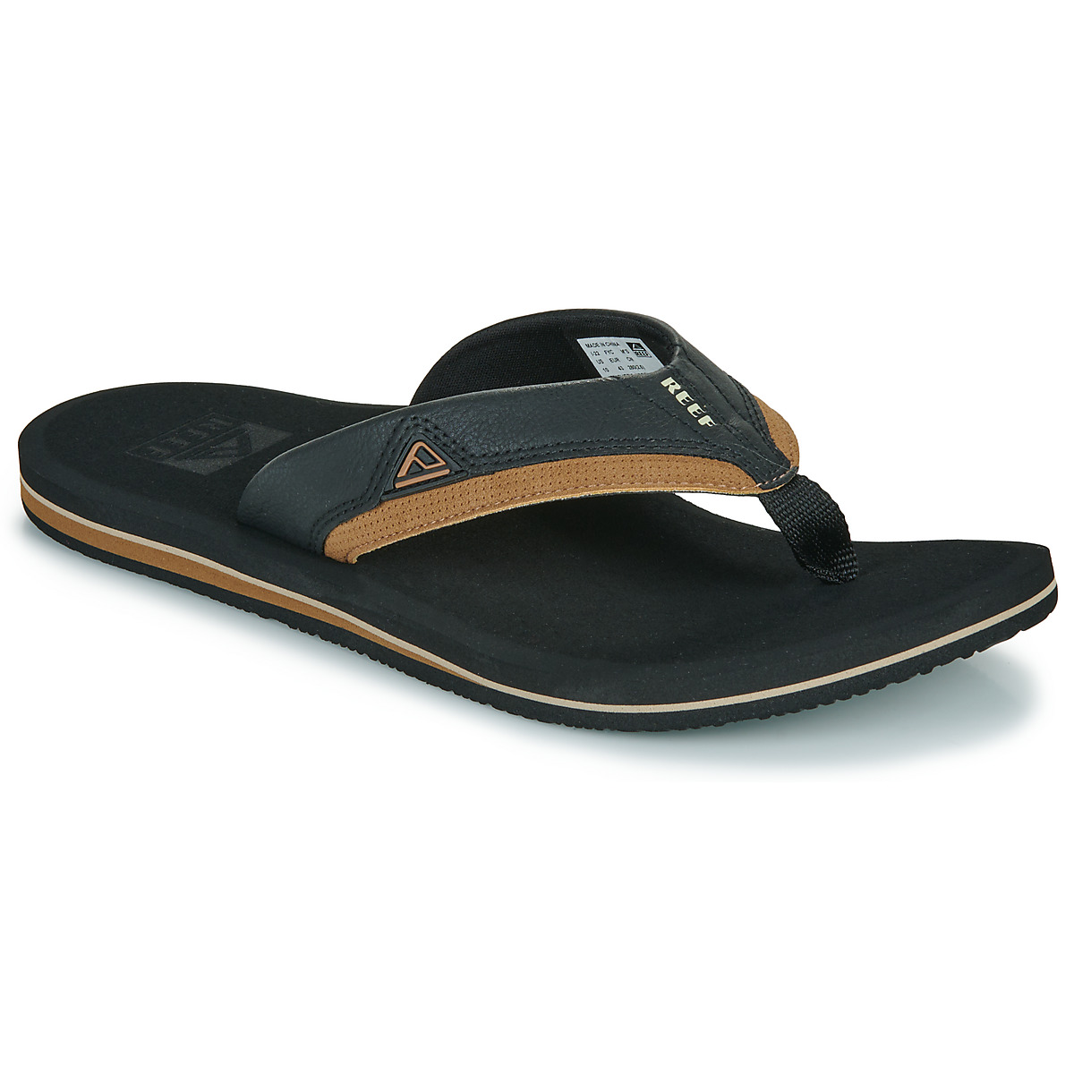 Schuhe Herren Zehensandalen Reef CUSHION DAWN Schwarz / Braun