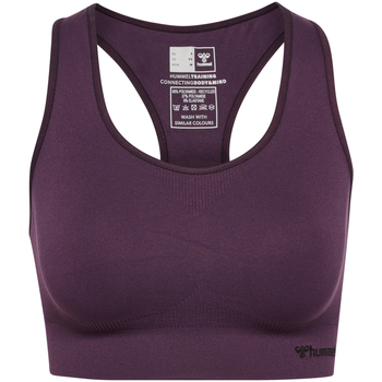 Unterwäsche Damen Sport-BH hummel Brassière sans couture femme  Tif Violett