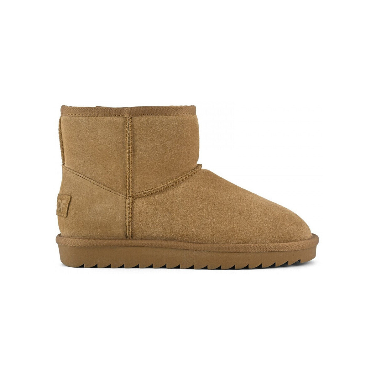 Schuhe Damen Low Boots Colors of California Winter boot in suede Braun