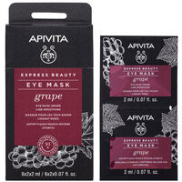 Accessoires Damen Masken Apivita Express Beauty Anti-falten-augenkonturmaske Mit Traube 2 X 