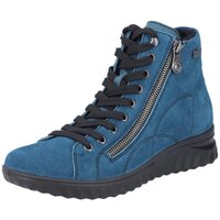 Schuhe Damen Stiefel Rieker Stiefeletten HWK Stiefel 59010-12 Blau