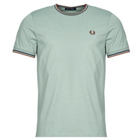 Kleidung Herren T-Shirts Fred Perry TWIN TIPPED T-SHIRT Blau