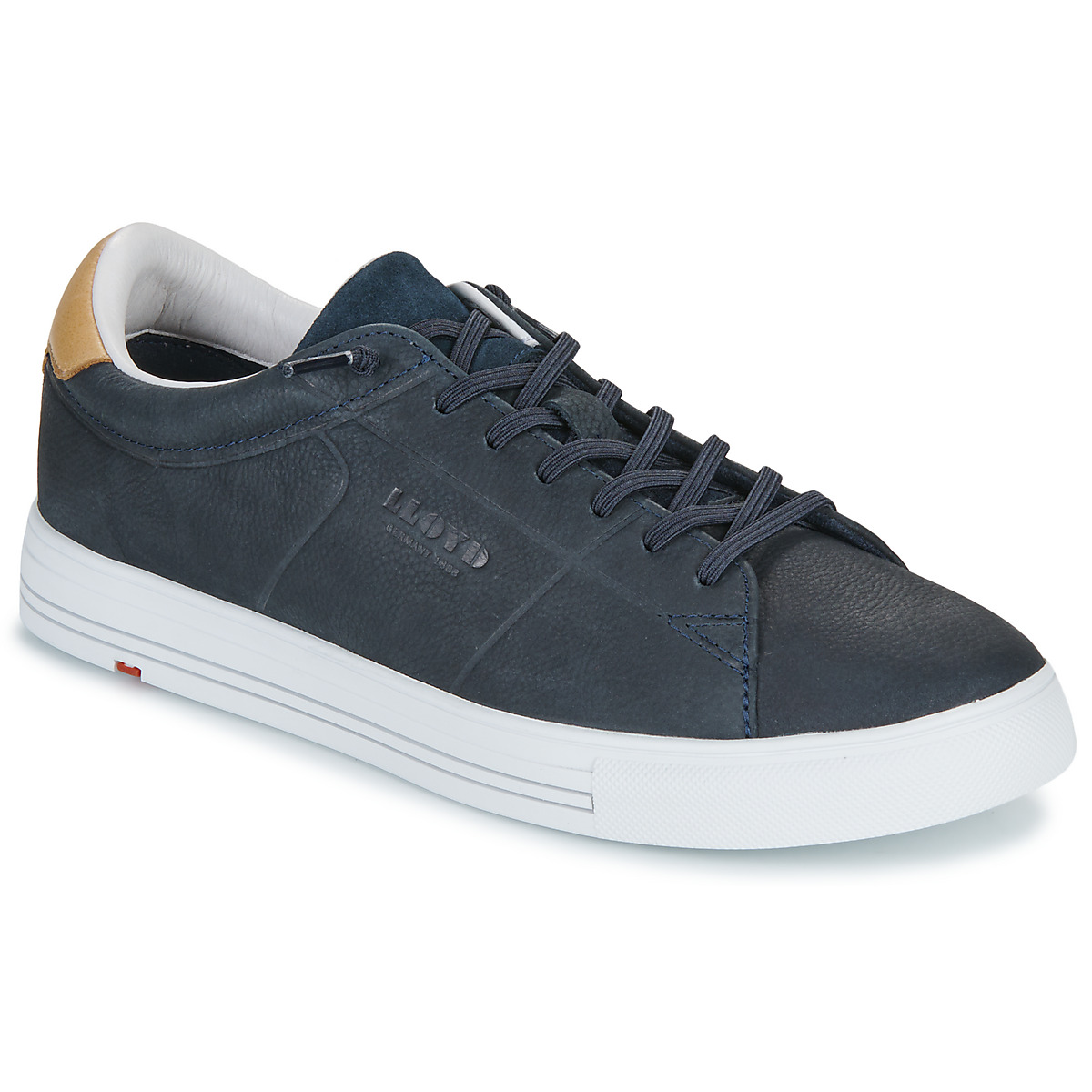 Schuhe Herren Sneaker Low Lloyd ENRICO Marine / Goldfarben