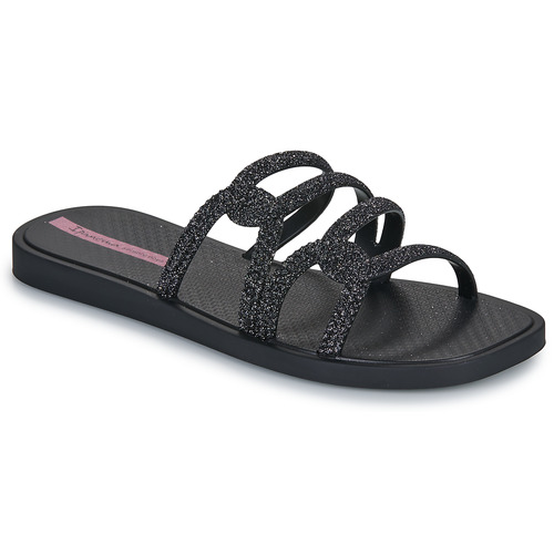 Schuhe Damen Pantoffel Ipanema SOLAR GLOW SLIDE FEM Schwarz
