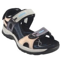 Schuhe Damen Multisportschuhe Paredes Damensandale  22176 blau Weiss