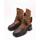 Schuhe Damen Low Boots Papucei  Braun