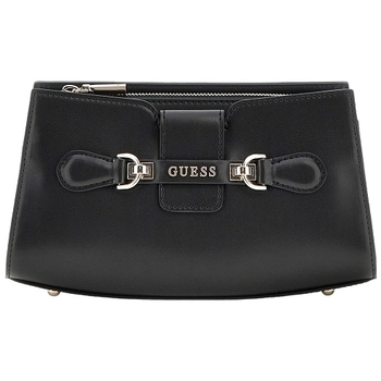Taschen Damen Handtasche Guess NOLANA CROSSBODY TOP ZIP Schwarz