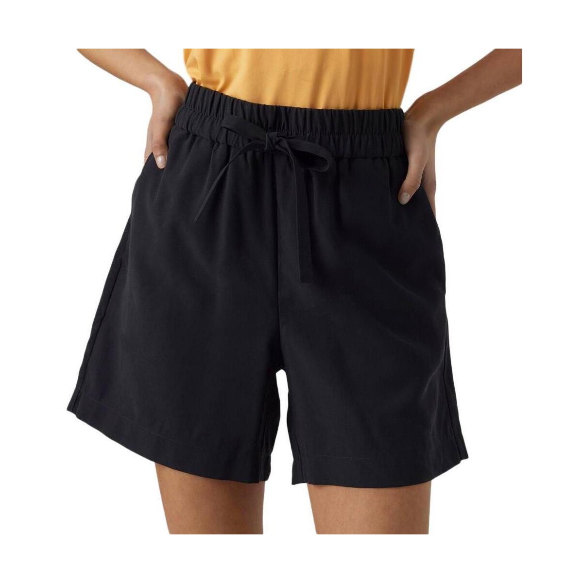 Kleidung Damen Shorts / Bermudas Vero Moda 10278931 Schwarz