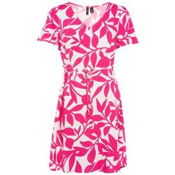 Kleidung Damen Kleider Vero Moda 10307990 Weiss