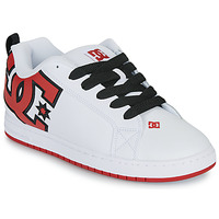 Schuhe Herren Sneaker Low DC Shoes COURT GRAFFIK Weiss / Rot