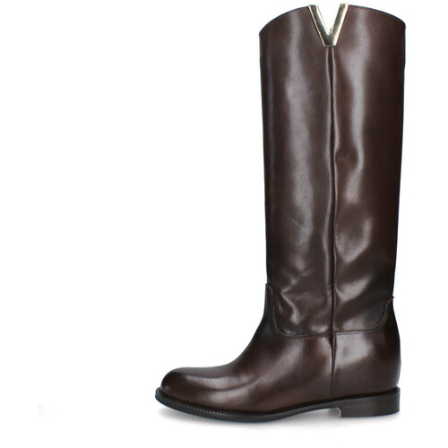 Schuhe Damen Klassische Stiefel Anita BZ121 Braun