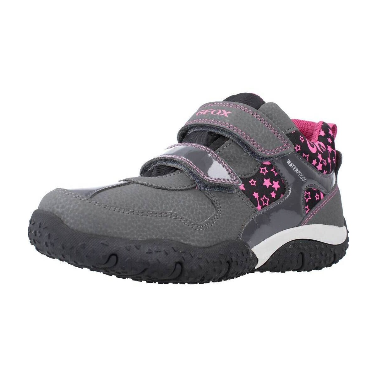 Schuhe Mädchen Stiefel Geox J BALTIC GIRL B WPF Grau