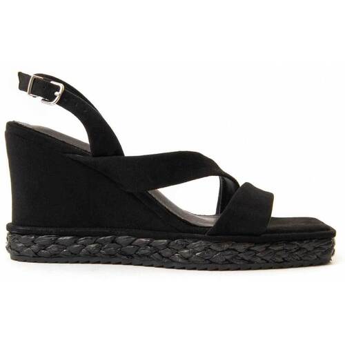Schuhe Damen Sandalen / Sandaletten Montevita 95697 Schwarz