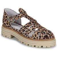 Schuhe Damen Sandalen / Sandaletten Regard COME Leopard